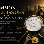 Common Title Issues and How to Avoid Them